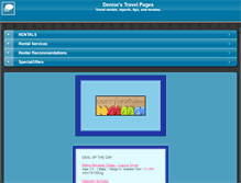 Tablet Screenshot of denisetravels.com